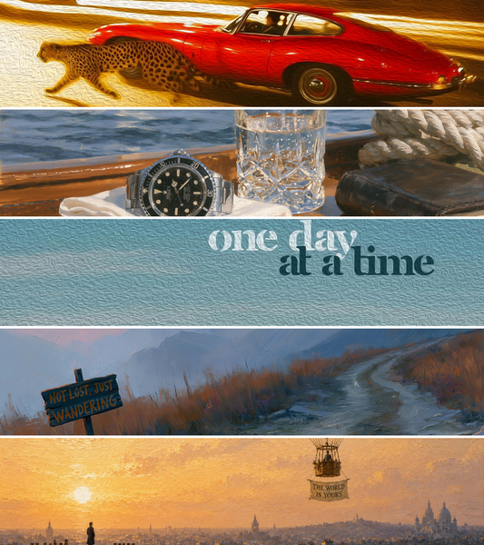 Golden Hour Society - Nine paintings, one hour of light.